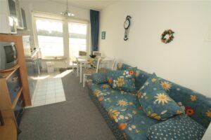 Wohnzimmer mit Schlafcouch