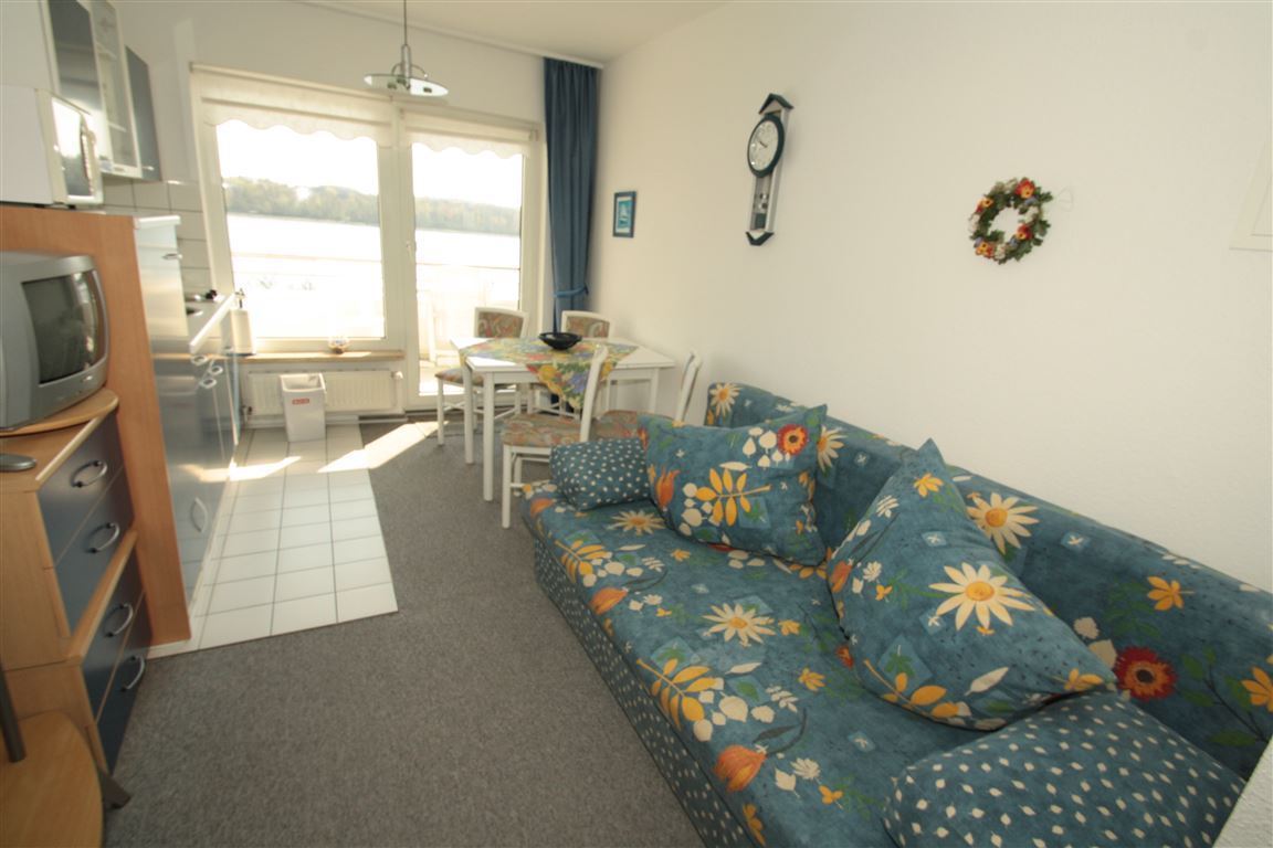 Wohnzimmer mit Schlafcouch