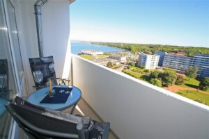 Ausblick vom Balkon