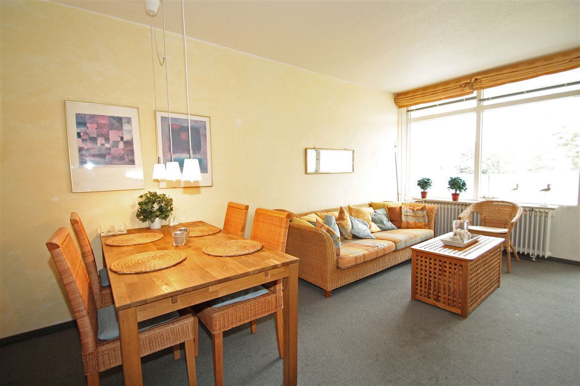 Essbereich im Wohnzimmer